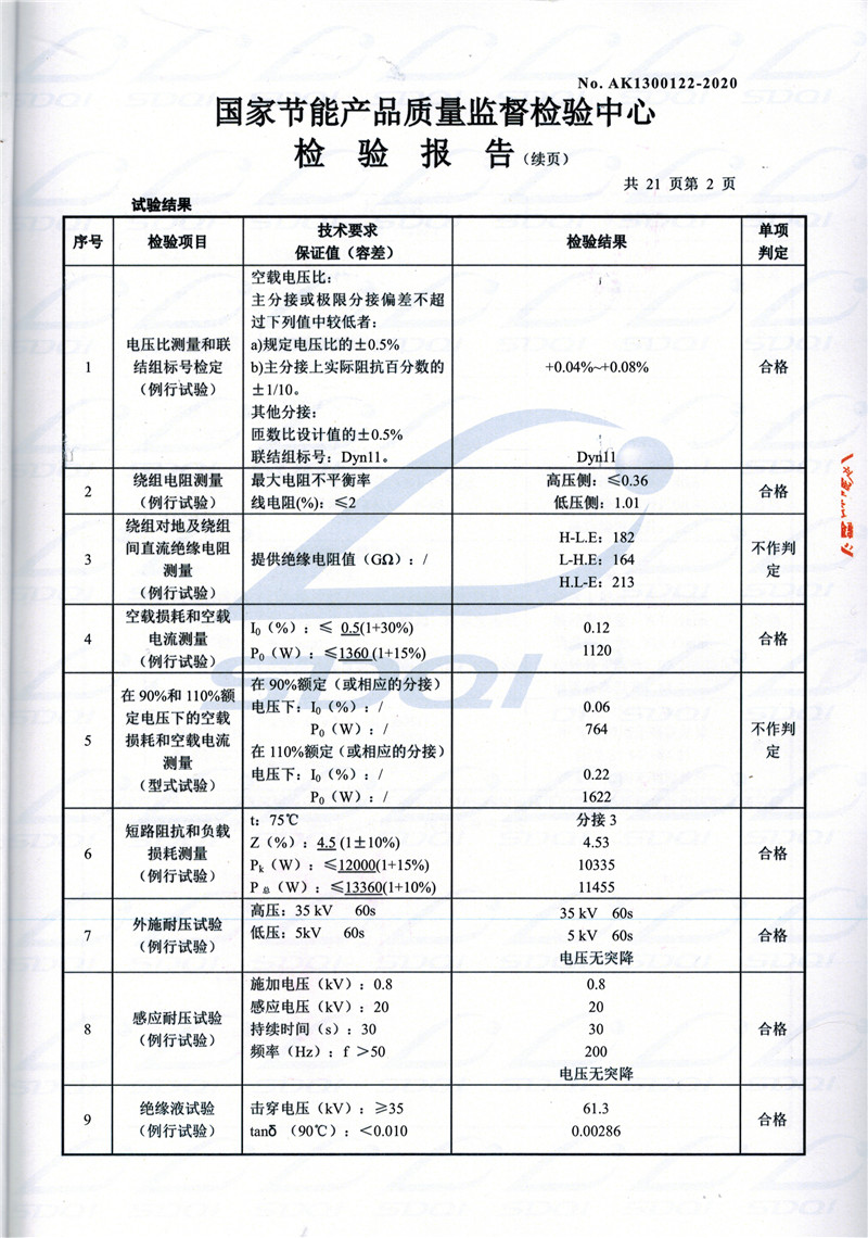 高低压试验报告-S11-1250靖江靖江靖江油浸式变压器-2.jpg